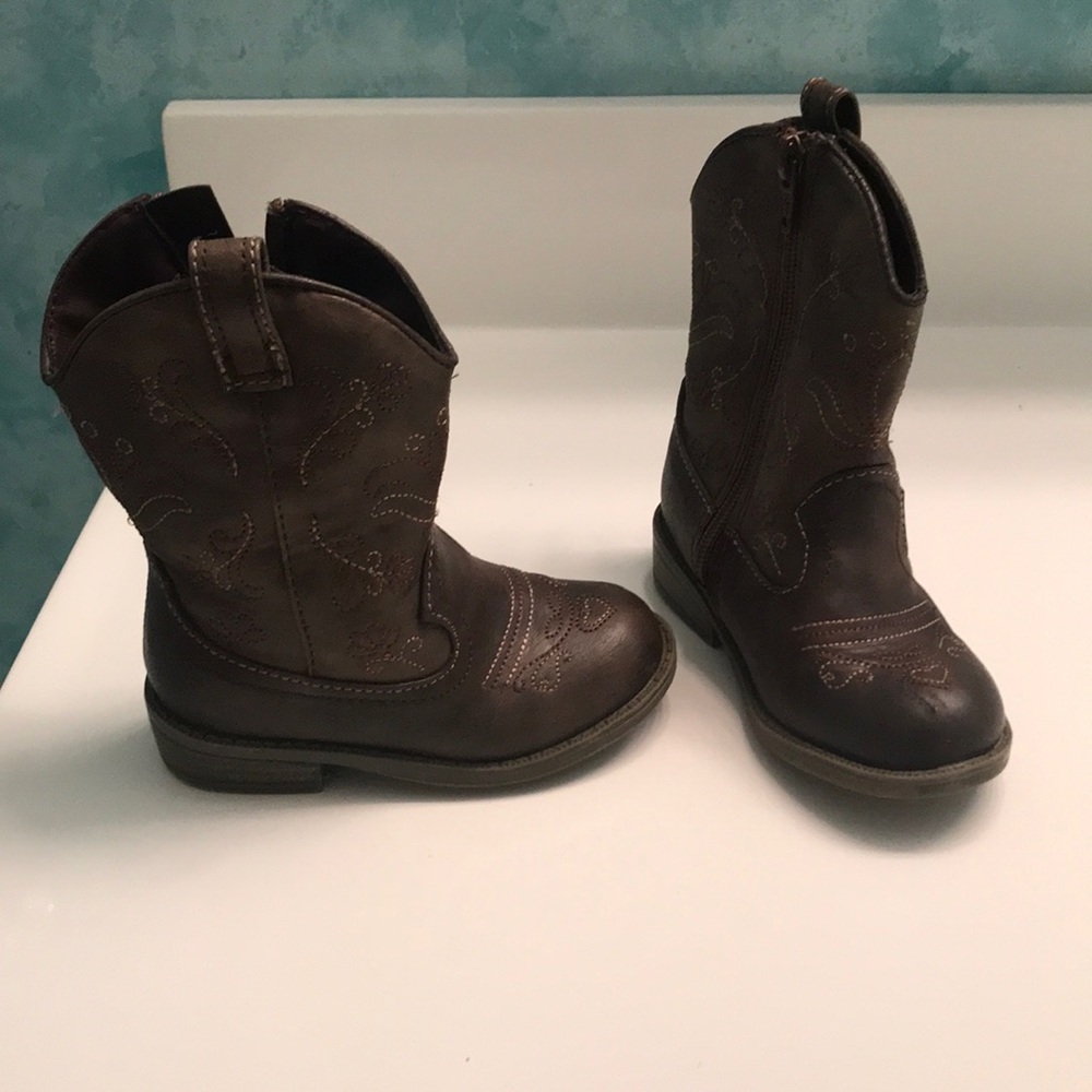 Size 7 girls toddler boots